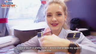 Захотел трахнуть проводницу — и она мне дала! Не РЖД, а мечта